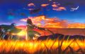 Konachan.com - 33518 - air kanna kannabi_no_mikoto long_hair ryuuya scenic sky sunset tagme uraha 96