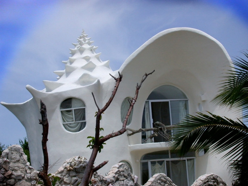 Conch Shell House, Isla Mujeres, Mexico