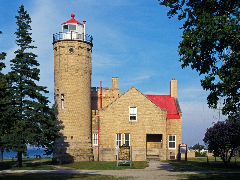 Old Mackinac Point Light, Mackinaw City, Michigan