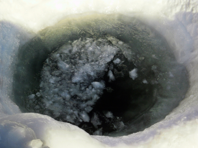 The ice - hole