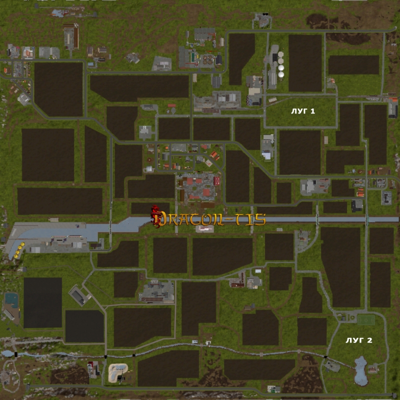 Карта Suedhemmern MultiFrucht v3.0 RUS для Farming Simulator 19