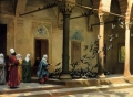 Harem_Women_Feeding_Pigeons_in_a_Courtyard