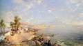 Unterberger_Franz_Richard_The_Bay_of_Naples_Oil_On_Canvas