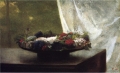 John LaFarge - Flowers in a Lacquer Bowl