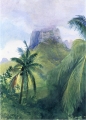 John LaFarge - The Peak of Maua Roa_ Noon_ Island of Moorea_ Society Islands_ Uponuhu
