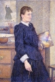 Anna Boch in Her Studio  1893