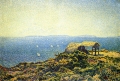 Ile du Levant, View from Cape Benat, Brittany  1892-1893