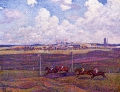 The Race Track at Boulogne-sur-Mer  1900