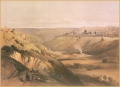 Roberts, David - Jerusalem from the Road to Bethany (end