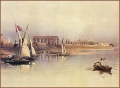 Roberts, David - Temple of Luxor from the Nile (end