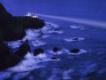 Majestic Beacon of Light, Point Bonita Lighthouse, Marin County, California -   