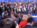 Путин на встрече с журналистами - фотоохота на людей