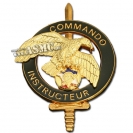 French metall insignia Commando Instructeur CNEC
