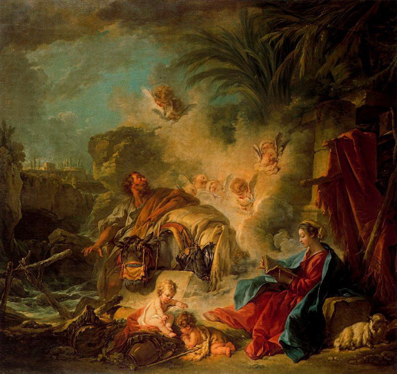 0090 The Rest on the Flight to Egypt  1737