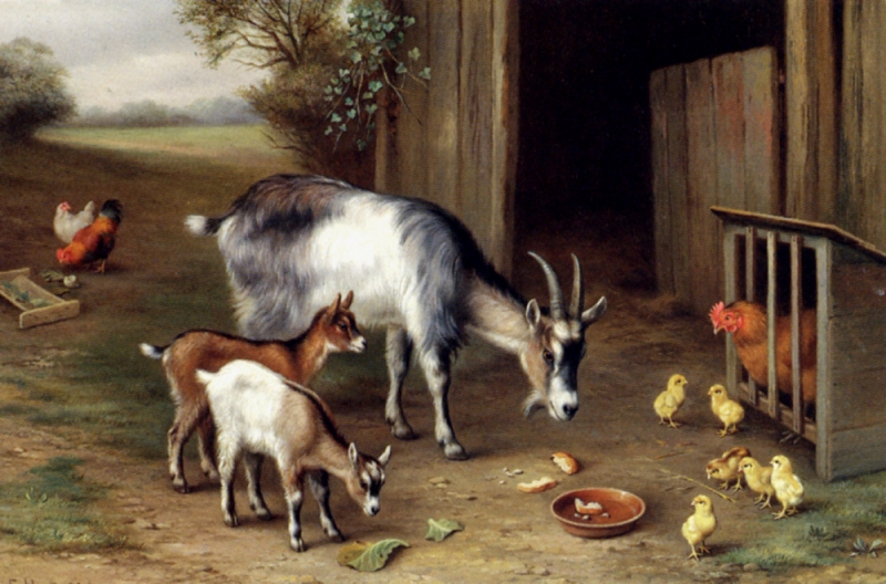 Hunt_Edgar_Goats_And_Poultry