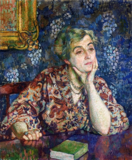 Maria van Rysselberghe in Jersey  1907