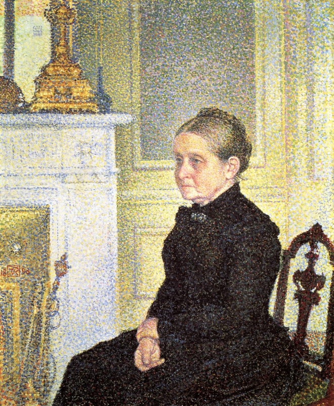 Portrait of Madame Charles Maus  1890