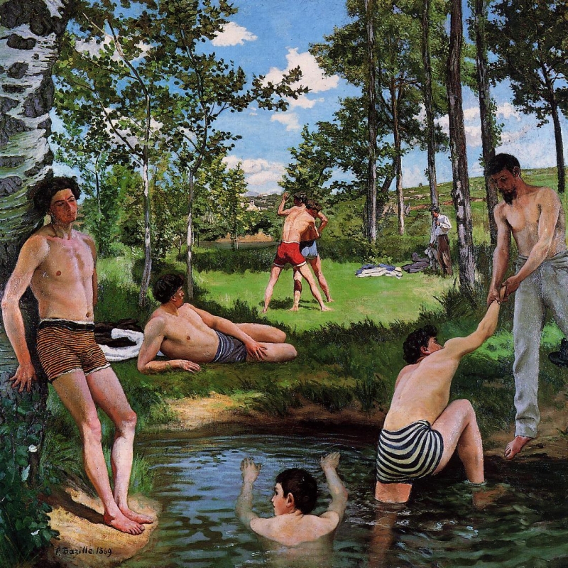Summer Scene (also known as Bathers)