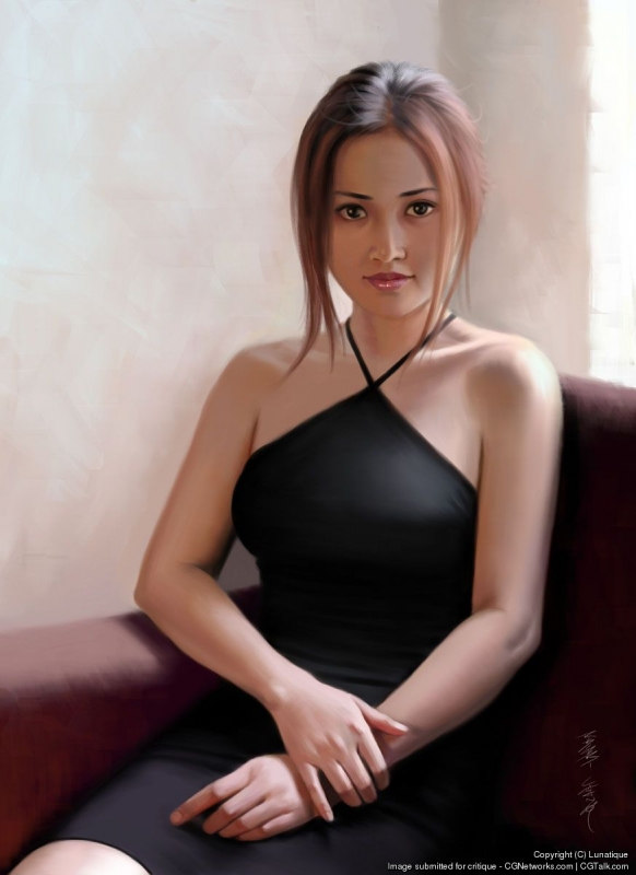 Lunatique  - Elena Formal Portrait