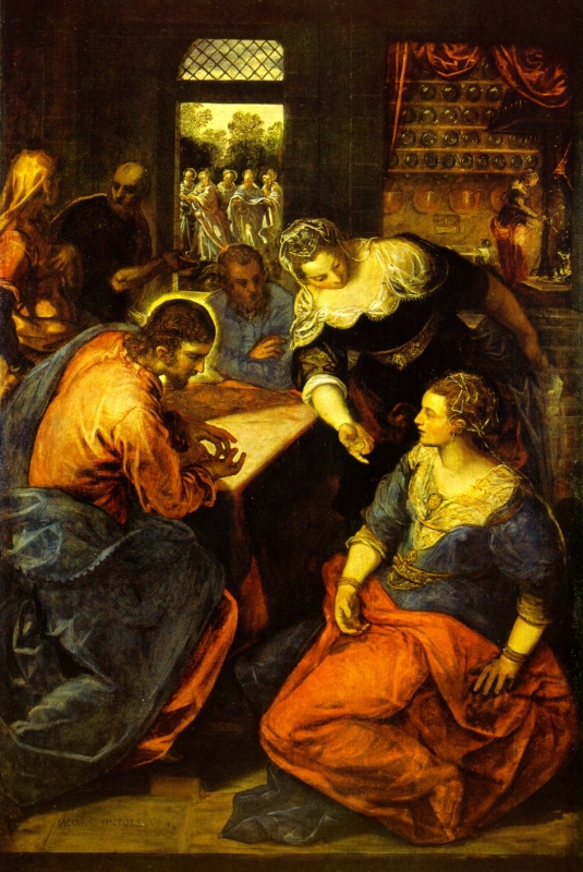 Christ in the House of Martha and Mary 1570-1575