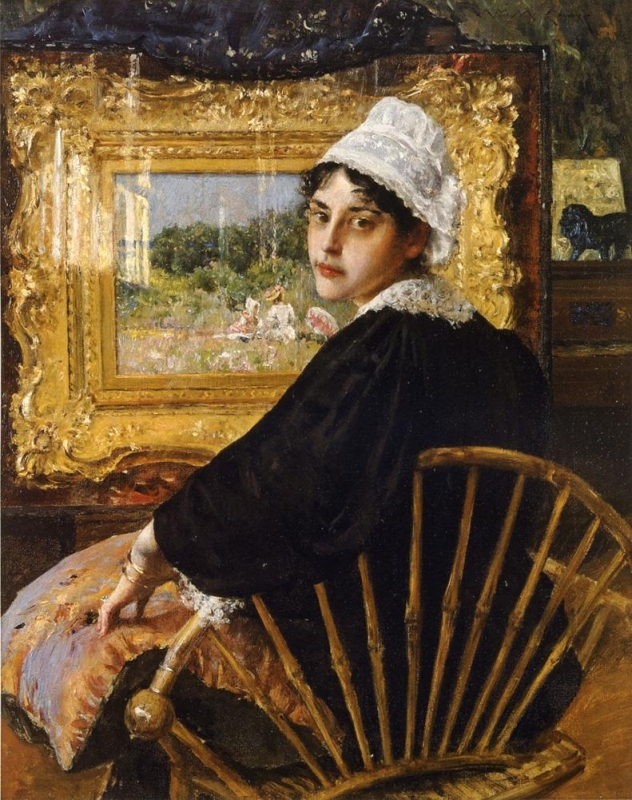 A Study (also known as The Artist's Wife)