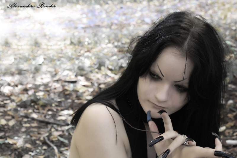 Autumn black fairytale