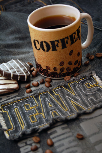 Coffee and jeans