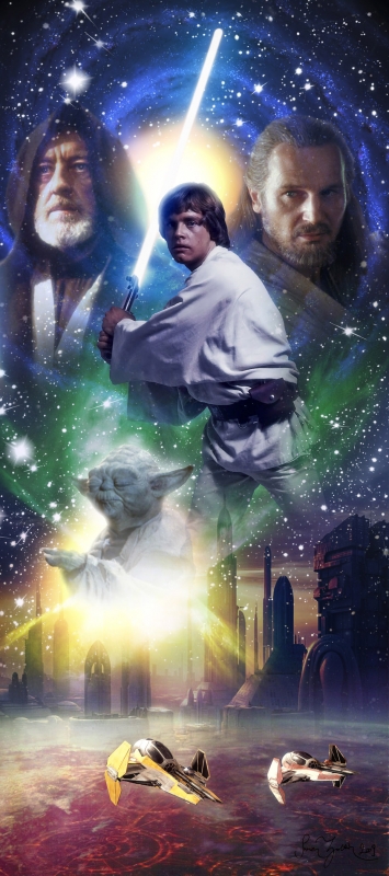 Star Wars Poster 421. Jedi