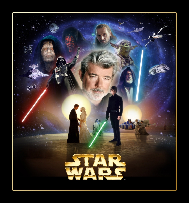 Star Wars Poster. Essence of Star Wars