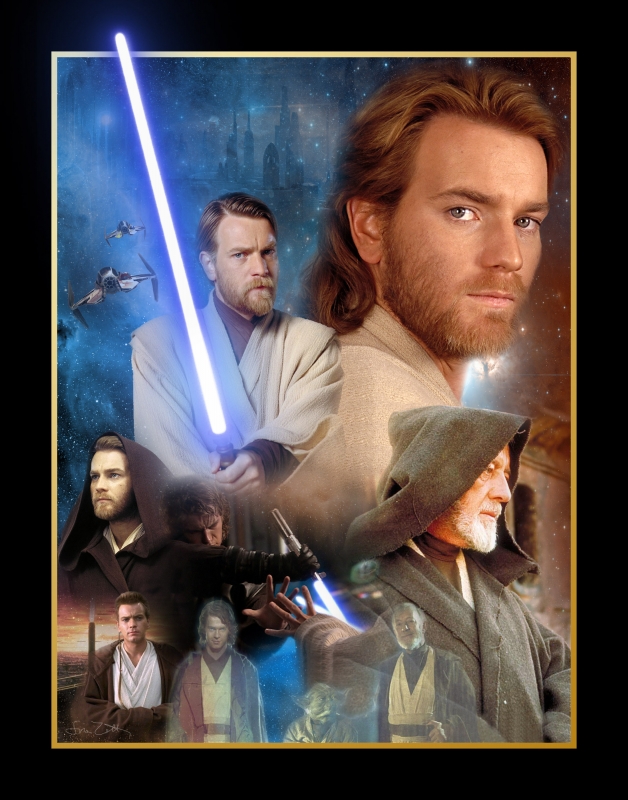 Star Wars Poster. Obi-Wan Kenobi