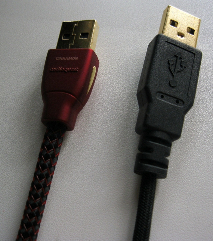  USB- vs AudioQuest Cinnamon