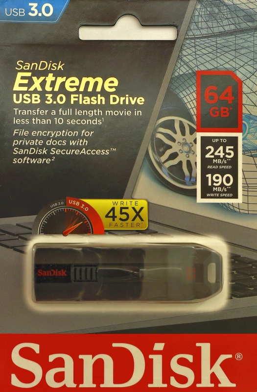 SanDisk Extreme 64Gb USB 3.0