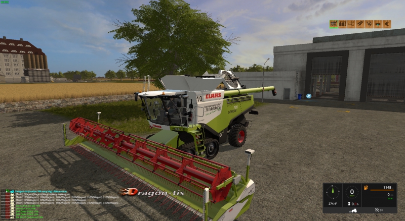 Мод комбайна Claas Lexion 700 STAGE IV Pack V1.4.2 RUS для Farming Simulator 17