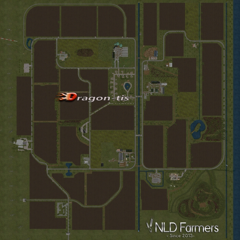 Карта GREENRIVER 2017 V2.0.0.3 RUS для Farming Simulator 17