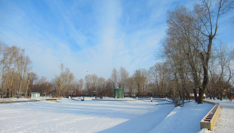 парк Изумрудный в Барнауле